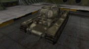 Пустынный скин для КВ-1С для World Of Tanks миниатюра 1