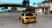 Subaru Impreza STi tuned для GTA San Andreas миниатюра 3