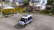 ГАЗель 2705 Полиция para GTA San Andreas miniatura 1