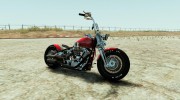 Harley-Davidson Knucklehead для GTA 5 миниатюра 3