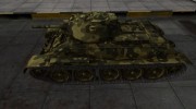 Скин для T-34 с камуфляжем for World Of Tanks miniature 2