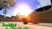 Beautiful Sun for SA-MP v4.0 для GTA San Andreas миниатюра 1