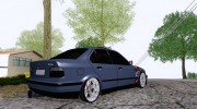 BMW E36 320i para GTA San Andreas miniatura 3