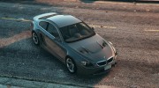 BMW M6 E63 WideBody for GTA 5 miniature 4