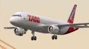 Airbus A320-200 TAM Airlines (PR-MYP) для GTA San Andreas миниатюра 12