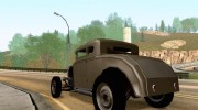1930 Ford 5 Window para GTA San Andreas miniatura 2