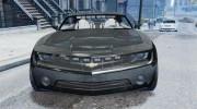 Chevrolet Camaro Concept Police для GTA 4 миниатюра 6