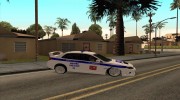 Subaru Impreza WRX STI Police для GTA San Andreas миниатюра 5