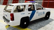 Chevrolet Tahoe Homeland Security для GTA 4 миниатюра 5