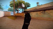 Милиционер в зимней форме V3 для GTA San Andreas миниатюра 3