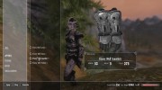 Ebony Wolf Armor with Ebony Smithing para TES V: Skyrim miniatura 8