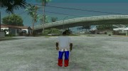 Штаны с флагом России для GTA San Andreas миниатюра 2