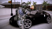 CoD Custom Ghost Retextured для GTA San Andreas миниатюра 4