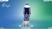 Костюм Деда Мороза para Sims 4 miniatura 2