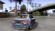 BMW 550i F10 para GTA San Andreas miniatura 4