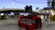Пожарный ПАЗ 672 для GTA San Andreas миниатюра 3