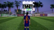 Lionel Messi Barcelona для GTA San Andreas миниатюра 8