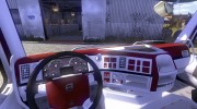 Красно-белый салон для Volvo para Euro Truck Simulator 2 miniatura 2