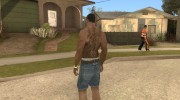 50 Cent Rücken -Tattoo для GTA San Andreas миниатюра 3