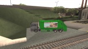 MAN TGS 18.320 Trash Truck para GTA San Andreas miniatura 2