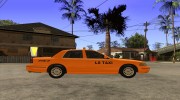 Ford Crown Victoria Taxi 2003 para GTA San Andreas miniatura 5