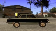 ЗАЗ 968М ver 1.0 для GTA San Andreas миниатюра 5