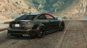 Mercedes-Benz C63 AMG Unmarked for GTA 5 miniature 4
