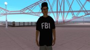 Пацан в FBI для GTA San Andreas миниатюра 1