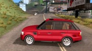Range Rover Sport para GTA San Andreas miniatura 2