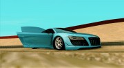 Audi R8 GT 2012 для GTA San Andreas миниатюра 11