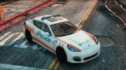 Porsche Panamera Swiss - GE Police for GTA 5 miniature 4