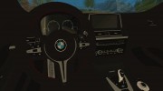 2013 BMW M6 Coupé V1.0 для GTA San Andreas миниатюра 6