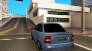 Lada Priora Marsell для GTA San Andreas миниатюра 3