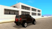 Hummer H3R для GTA San Andreas миниатюра 4