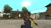 AK-47 Gold для GTA San Andreas миниатюра 3