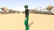 Power Rangers RPM Green для GTA San Andreas миниатюра 4