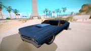 Chevrolet Chevelle для GTA San Andreas миниатюра 3