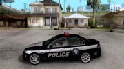 Pontiac G8 Police para GTA San Andreas miniatura 2