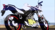 Yamaha Vixion Advance Lominous White для GTA San Andreas миниатюра 4