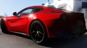 Ferrari F12 Berlinetta 2013 для GTA 5 миниатюра 6
