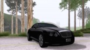 2003 Bentley Continental GT V1.0 для GTA San Andreas миниатюра 1