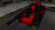 Черно-красные зоны пробития Panther II для World Of Tanks миниатюра 1