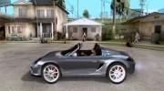 Porsche Boxster для GTA San Andreas миниатюра 2