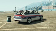 Polizei Škoda Österreich (Austrian Police) для GTA 5 миниатюра 3
