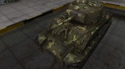 Простой скин M4A2E4 Sherman for World Of Tanks miniature 1