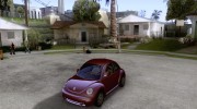 Volkswagen Beetle для GTA San Andreas миниатюра 1