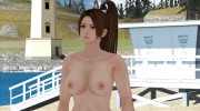 Dead or Alive 5 LR Mai Shiranui Nude v2 Shaved для GTA San Andreas миниатюра 13