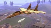 Su-37 Flanker-F para GTA San Andreas miniatura 1