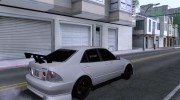 Toyota Altezza для GTA San Andreas миниатюра 2