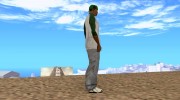White Sneakers для GTA San Andreas миниатюра 3